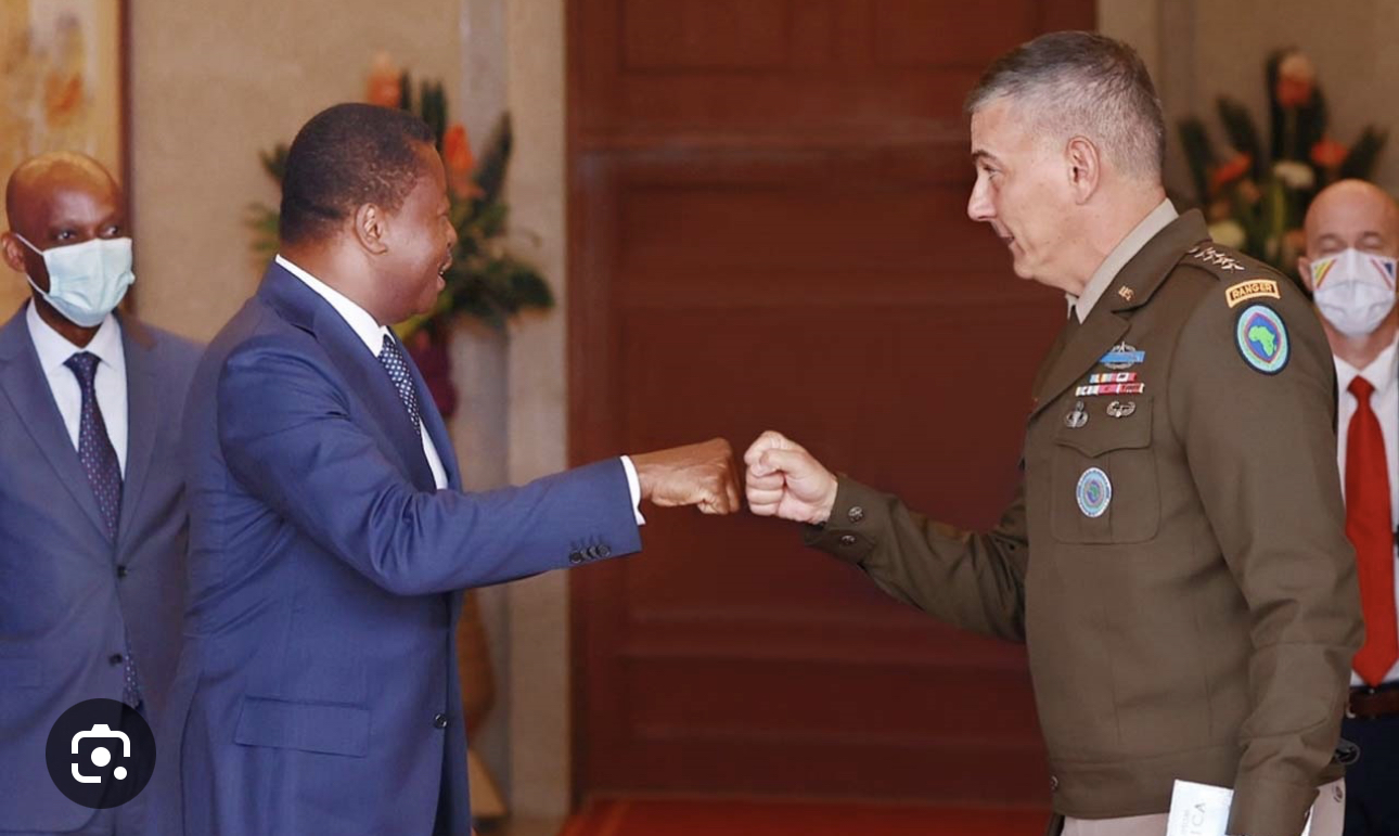 TOGO: visite du commandant de l’AFRICOM au TOGO pour une Coopération militaire