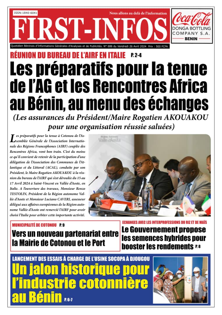 LES UNES DES JOURNAUX DE CE JOUR