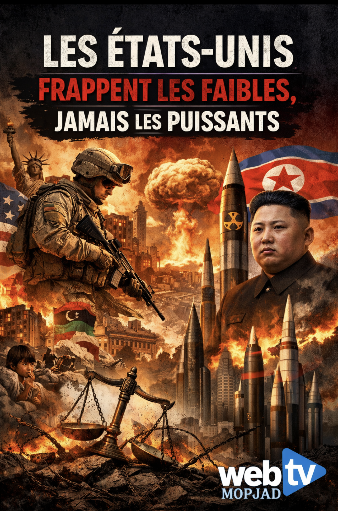 Chronique :  Les États-Unis frappent les faibles, jamais les puissants