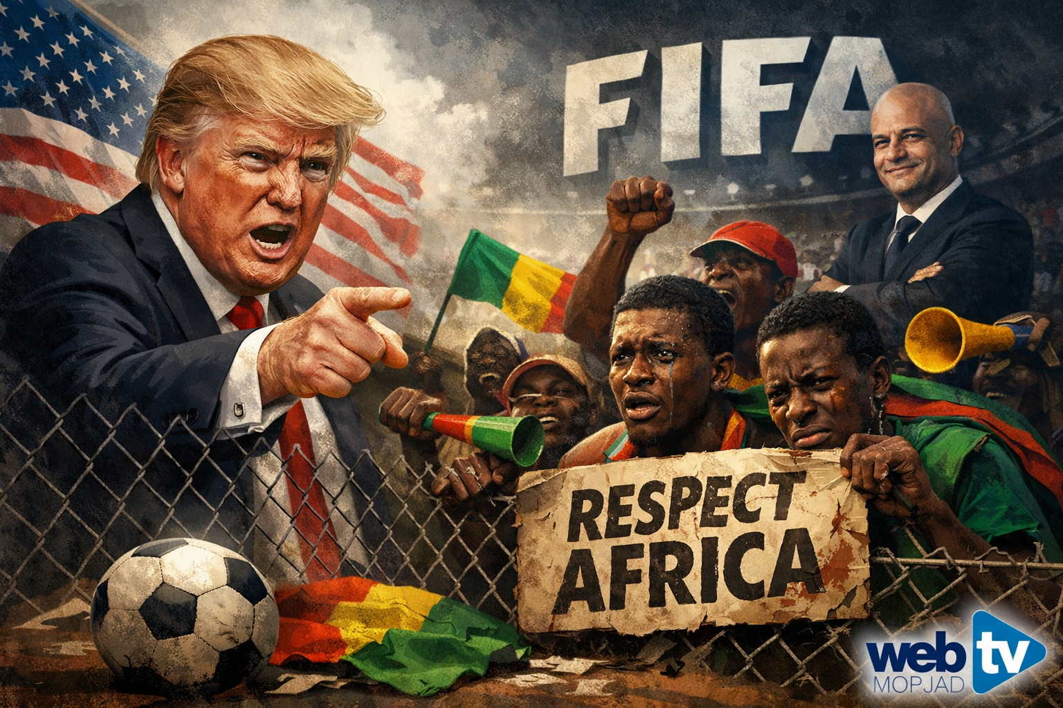 La FIFA se couche devant Trump, l’Afrique encaisse