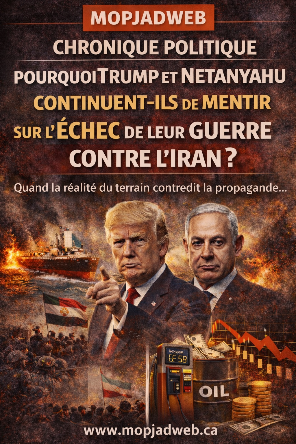 Trump et Netanyahu : pourquoi continuer à mentir face à l’échec de la guerre contre l’Iran ?