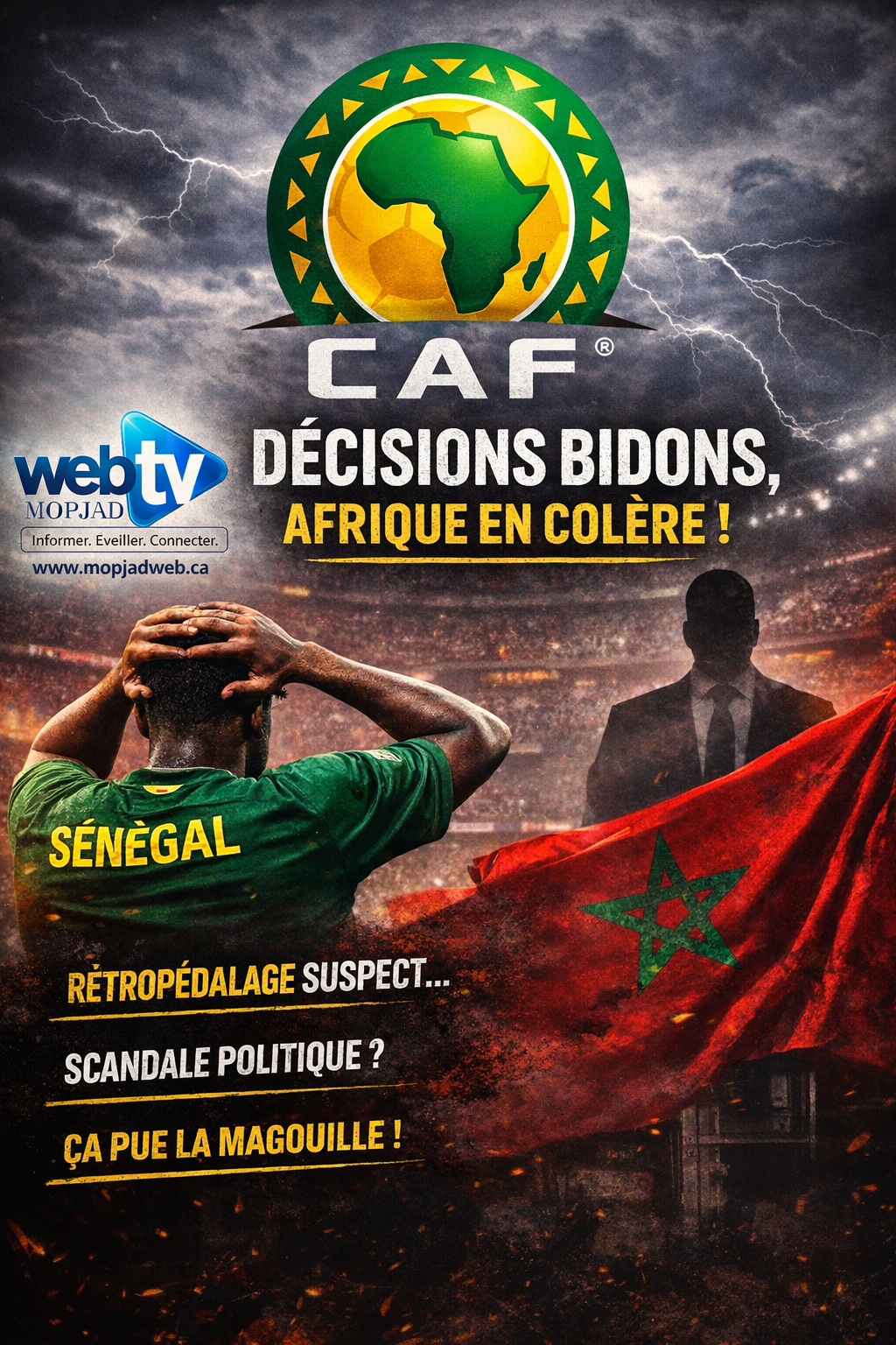 CAF: Quand le football africain devient une farce institutionnelle