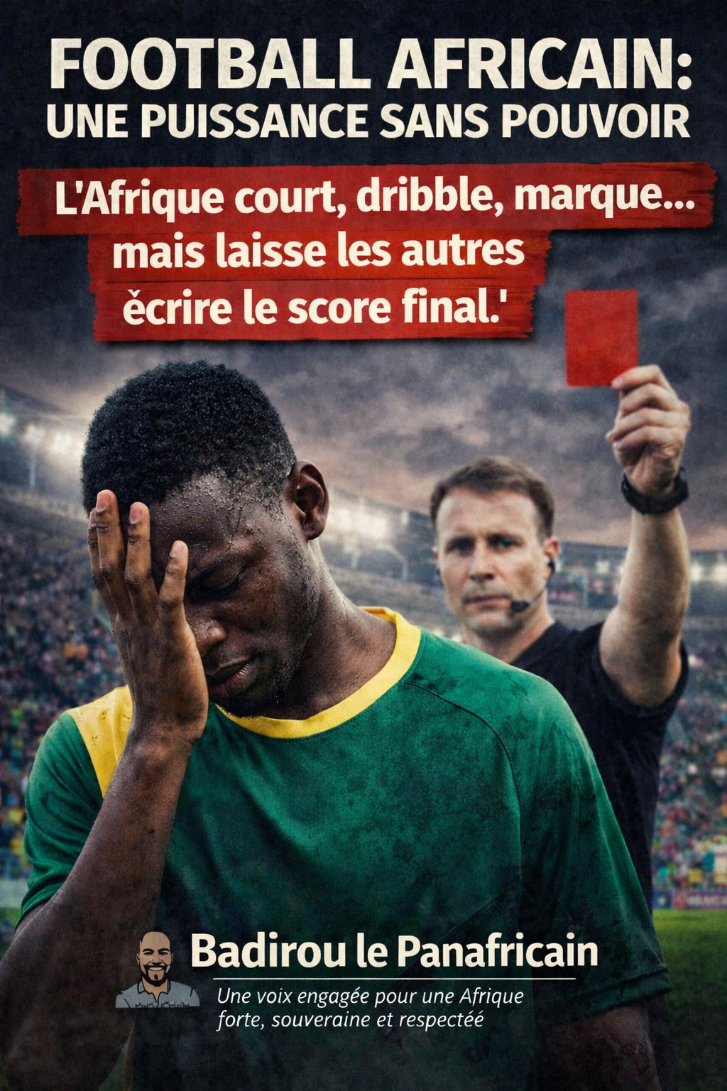 Football africain : "la honte d’une dépendance assumée”