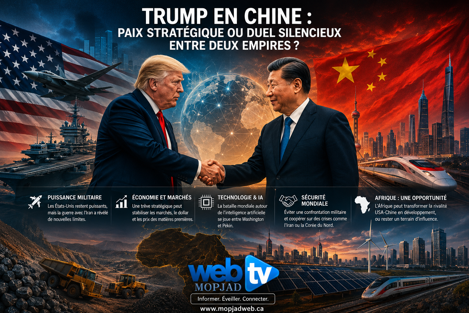 Trump en Chine : paix stratégique ou duel silencieux entre deux empires ?